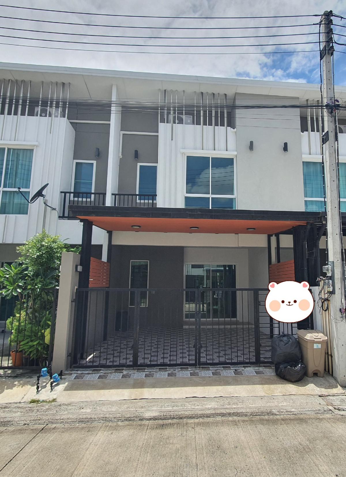 For RentTownhousePhutthamonthon, Salaya : 🏡Townhouse for rent, City Sense Salaya, 2 bedrooms, 2 bathrooms, good location, only 10 minutes to Mahidol Salaya🌲T/line id: 0649340942 Ying