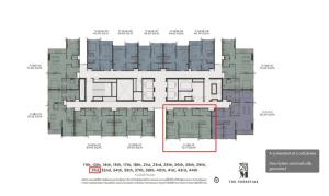 Sale DownCondoBangna, Bearing, Lasalle : Whizdom The Forestias (Destinia) 2 bedrooms - 72.71 sqm for Sale 13.7MB