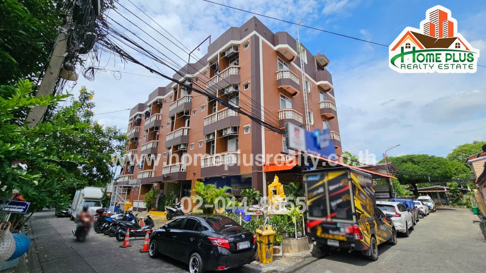 For SaleBusinesses for saleLadprao101, Happy Land, The Mall Bang Kapi : 4 floor apartment Soi Lat Phrao 134 Near The Mall Bangkapi (corner building, good location, good investment)