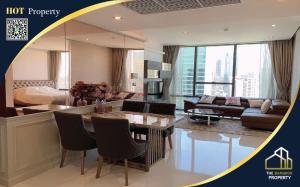 For SaleCondoSathorn, Narathiwat : Best Price!! The Bangkok Sathorn for sell, A Luxury Condo on Sathorn, 1 bed 1 bath, Fully, High floor, Close BTS Surasak