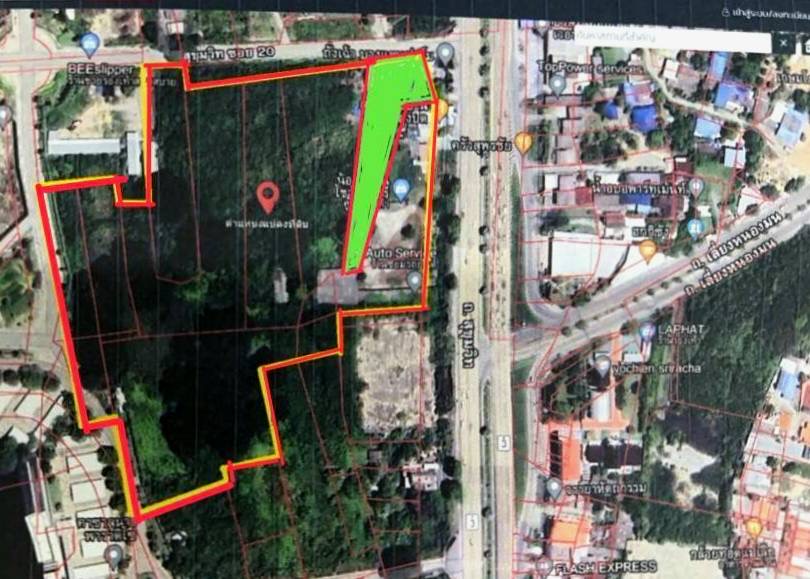 For SaleLandPattaya, Bangsaen, Chonburi : Land Nongmon / 26 rai 1 ngan 76 square wah (for sale), Land Nongmon / 10.46 Acre (FOR SALE) NEWC110