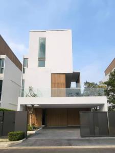 For RentHousePattanakan, Srinakarin : ♦ Modern Japanese ♦ Single house 3 storey 3 beds | 72.00 sq.w. 324.00 sq.m. | near Unico Grande Golf Course 1 mins, Wellington College International School 2 mins, Bangkok Green Market 6 mins