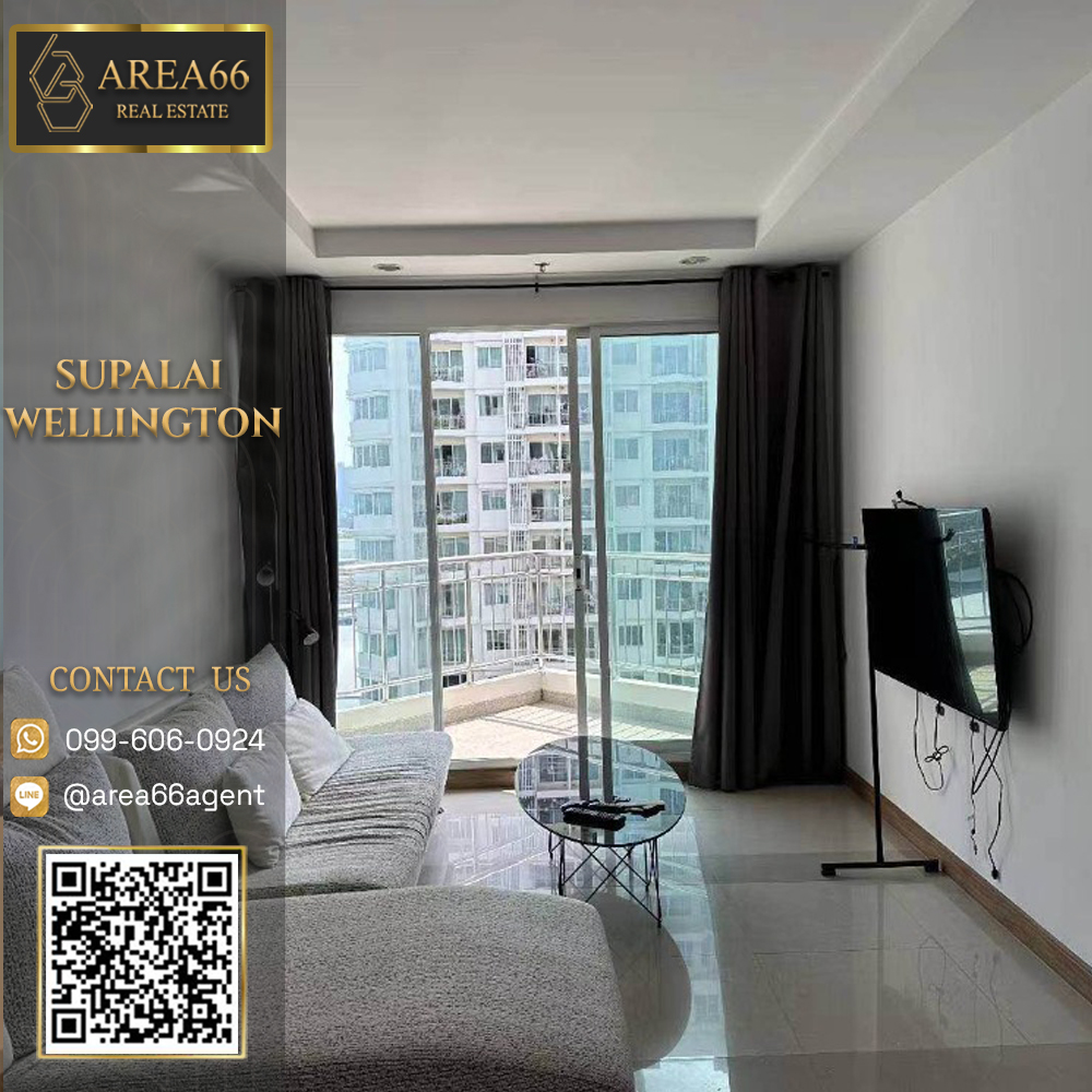 For SaleCondoRama9, Petchburi, RCA : 🔥 For sale!! Condo Supalai wellington