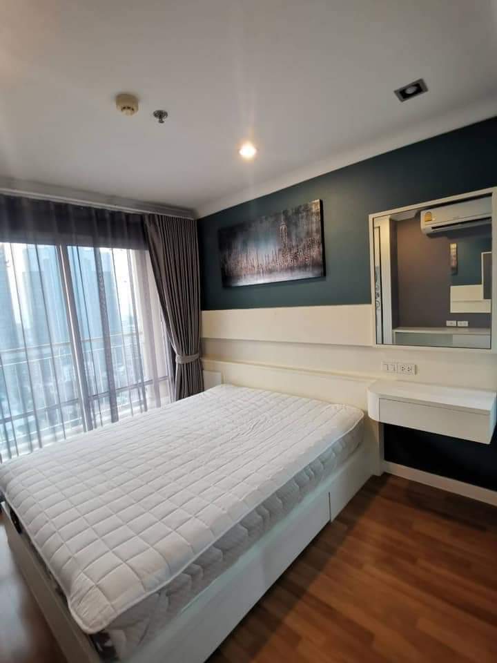 For RentCondoRama9, Petchburi, RCA : 🌆For rent✨️Lumpini Place Rama 9-Ratchada 1🛌 1 🛀Building B, 25th floor, size 37 sq m, beautiful room, ready to move in✨️