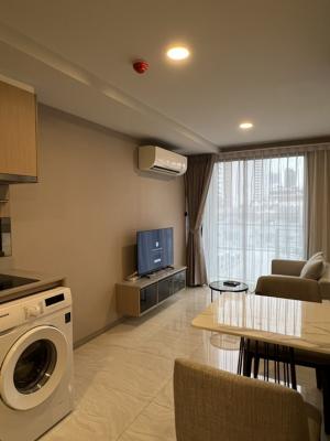 For RentCondoSukhumvit, Asoke, Thonglor : Walden Asoke, 1 Bed 1 Bath, Low price , near BTS asoke, cozy room