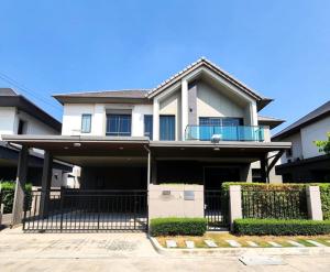 For SaleHouseRama5, Ratchapruek, Bangkruai : Large detached house for sale, Chaiyaphruek, Chaengwattana, lots of usable space. Convenient travel near Chaengwattana Pak Kret Road The house is beautifully decorated and ready to move in.