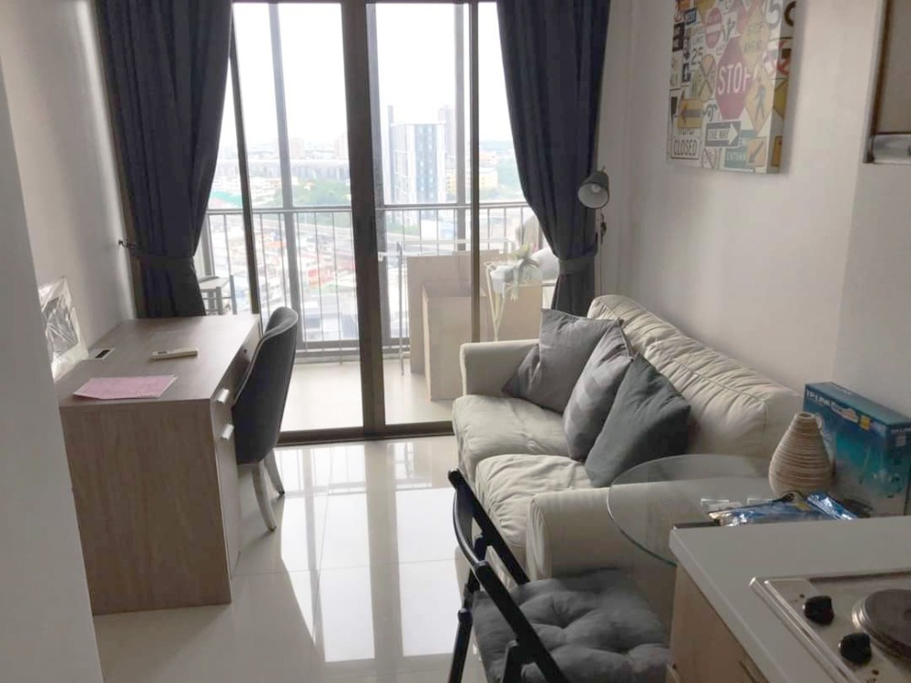 For RentCondoOnnut, Udomsuk : Ideo Mix Sukhumvit 103 fully furnished + unblock view (near BTS Udomsuk, Udomsuk Market, True Digital Park, Kluynamthai 2 Hospital)