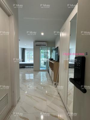 For SaleCondoBang Sue, Wong Sawang, Tao Pun : Selling a beautiful room 🅰️ complete ✨change the floor, bright ✨ 📱Digital door lock📱📍has a washing machine, front cover, 8 kg inverter #Regent Home Bang Son 28 ❤️ Vaya 1.49 minus net (including tax + Transfer fee)
