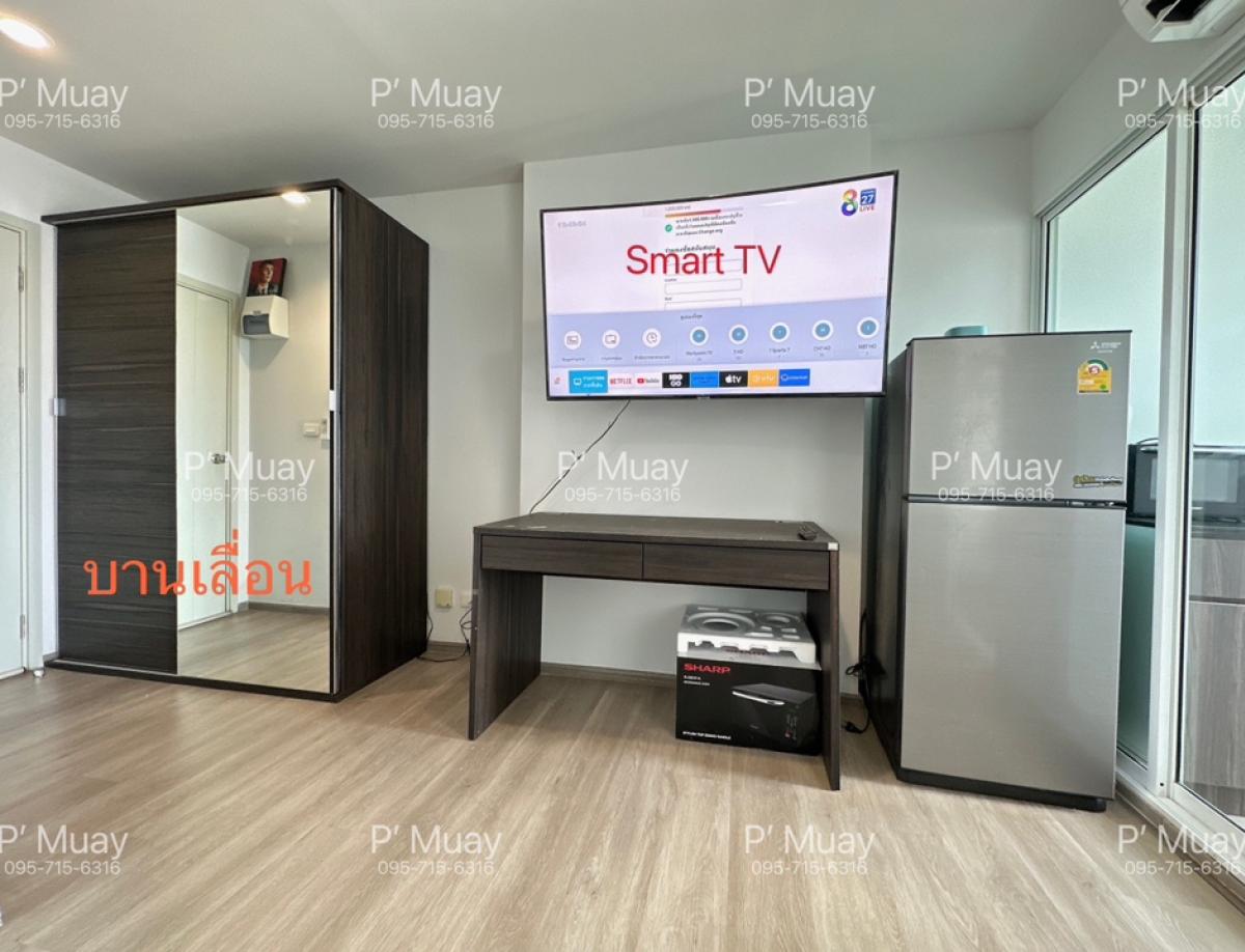 For RentCondoBang Sue, Wong Sawang, Tao Pun : ❌For rent❌✅ Ready to move in on September 10, 67 ✅ You can reserve it for rent. Beautiful room 🅰️ Great price, open view, partitioned room ❄️ 2 inverter air conditioners ❄️📍 There is a front-loading washing machine #Regent Home Bang Son 28 Condo, complete