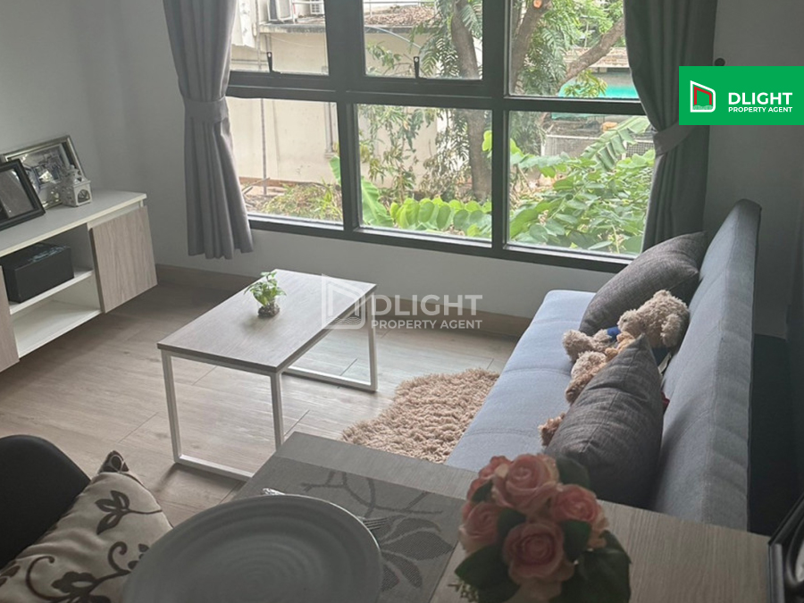 For SaleCondoRatchathewi,Phayathai : Condo near MRT Chatuchak, BTS Saphan Khwai, Ari, 34.12 sq m, price 5.25 million, completely renovated. With new furniture, air conditioner, refrigerator.