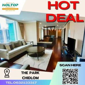 For RentCondoWitthayu, Chidlom, Langsuan, Ploenchit : #N175 For rent condo The Park Chidlom