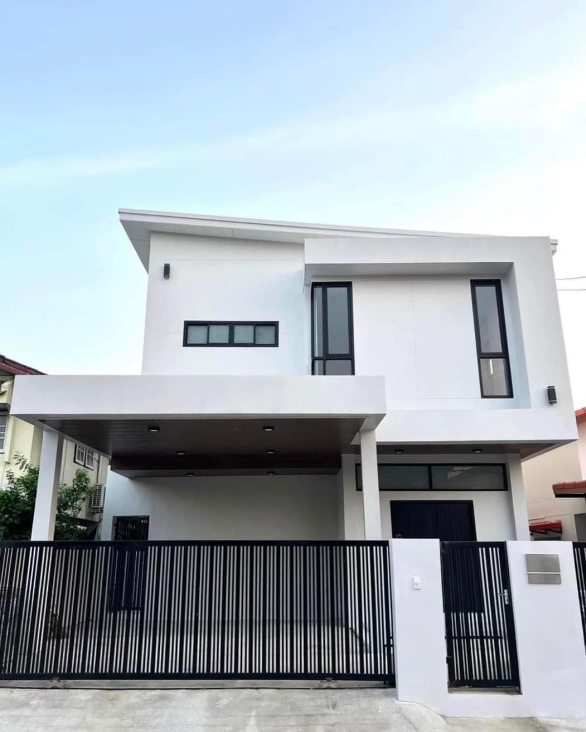 For SaleHouseBangna, Bearing, Lasalle : Single house for sale, Bangna Villa Village, Soi Bangna-Trad 39, Bangna-Trad Km.5