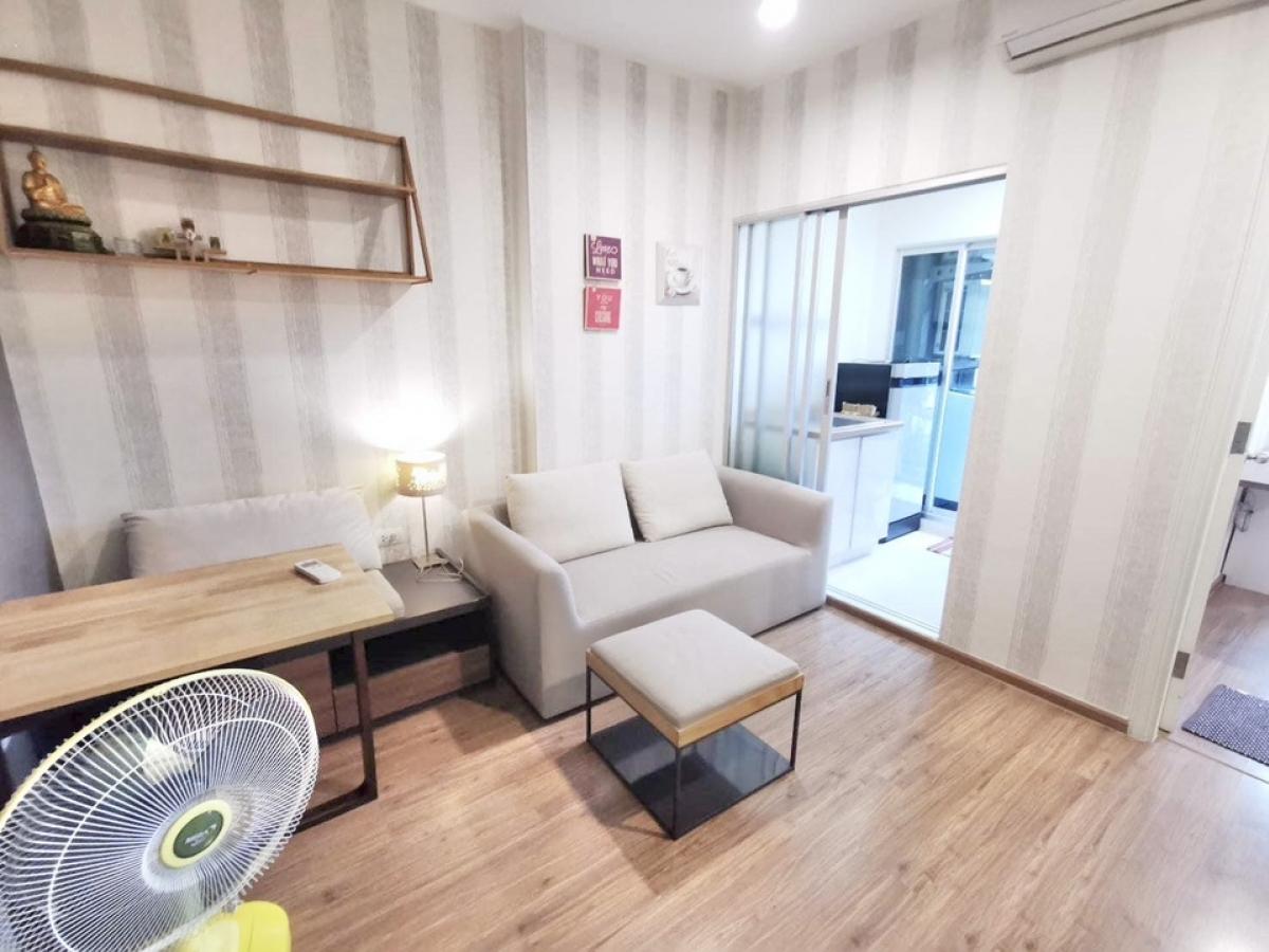 For RentCondoRattanathibet, Sanambinna : Vacant room ready to move in, U Delight Rattanathibet (U Delight Rattanathibet) #near MRT Nonthaburi Government Center 700 meters