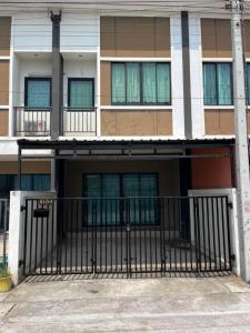 For RentTownhousePathum Thani,Rangsit, Thammasat : 2-story townhouse for rent, Capital City Thanyaburi-Khlong 8 🔸2 bedrooms, 2 bathrooms, 1 parking space, rental price 7,500 /month #pets allowed #Company registration possible Taxes must be paid by the residents themselves.