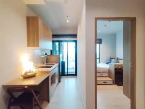 For RentCondoThaphra, Talat Phlu, Wutthakat : Dont delay 🔥🔥🔥 For rent Altitude Unicorn Sathorn-Tha Phra, beautiful room, exactly as shown in the picture, fully furnished + washing machine + free WiFi ‼️ Ready to move in 31/7/67 (reply to chat very quickly)