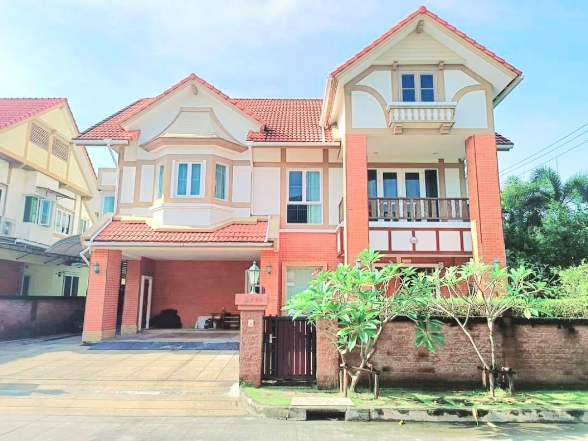 For SaleHouseRama5, Ratchapruek, Bangkruai : Selling Single house for sale Laddarom Elegance Rama 5 Nakhon In Road, 4 bedrooms, 5 bathrooms, cheapest price in the project, 14.5 million baht.