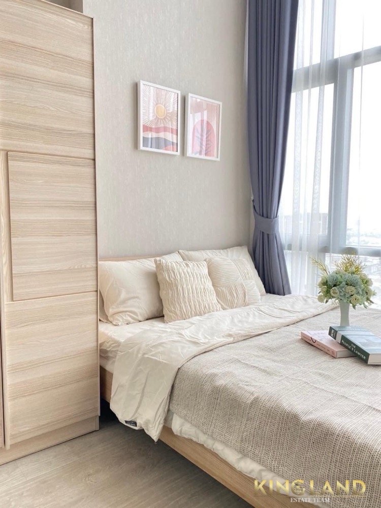 For RentCondoBang Sue, Wong Sawang, Tao Pun : 📌📌#Condo for rent, 2 bedrooms, Metro Sky Prachachuen 🏡 2 bedrooms, 1 bathroom, 20th floor, city view, airy room, beautiful light 🚦#Next to the MRT Bang Son Station, 80 meters.  #Close to Bang Son train station and Chatuchak, only 10 minutes.