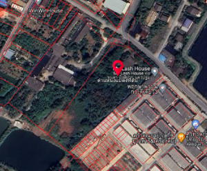 For SaleLandNakhon Pathom : Land for sale 7 rai 2 ngan 80.5 sq m behind Nakhon Pathom Rajabhat University, Mueang District, Nakhon Pathom Province.