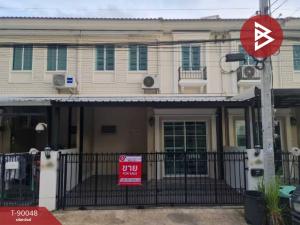 For SaleTownhouseSamut Prakan,Samrong : Townhouse for sale Pruksa Ville Village 102 Bangna-ABAC Bang Sao Thong Samut Prakan