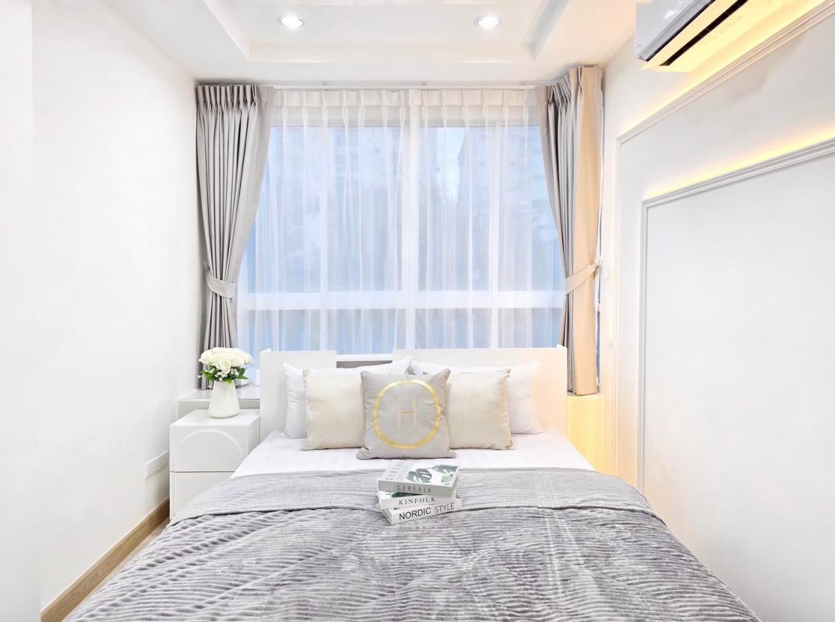 For SaleCondoLadprao101, Happy Land, The Mall Bang Kapi : 🏬🚅Happy condo Lat Phrao 101, beautiful condo, fully decorated, good location, good price, fully decorated, ready to move in, free loan care