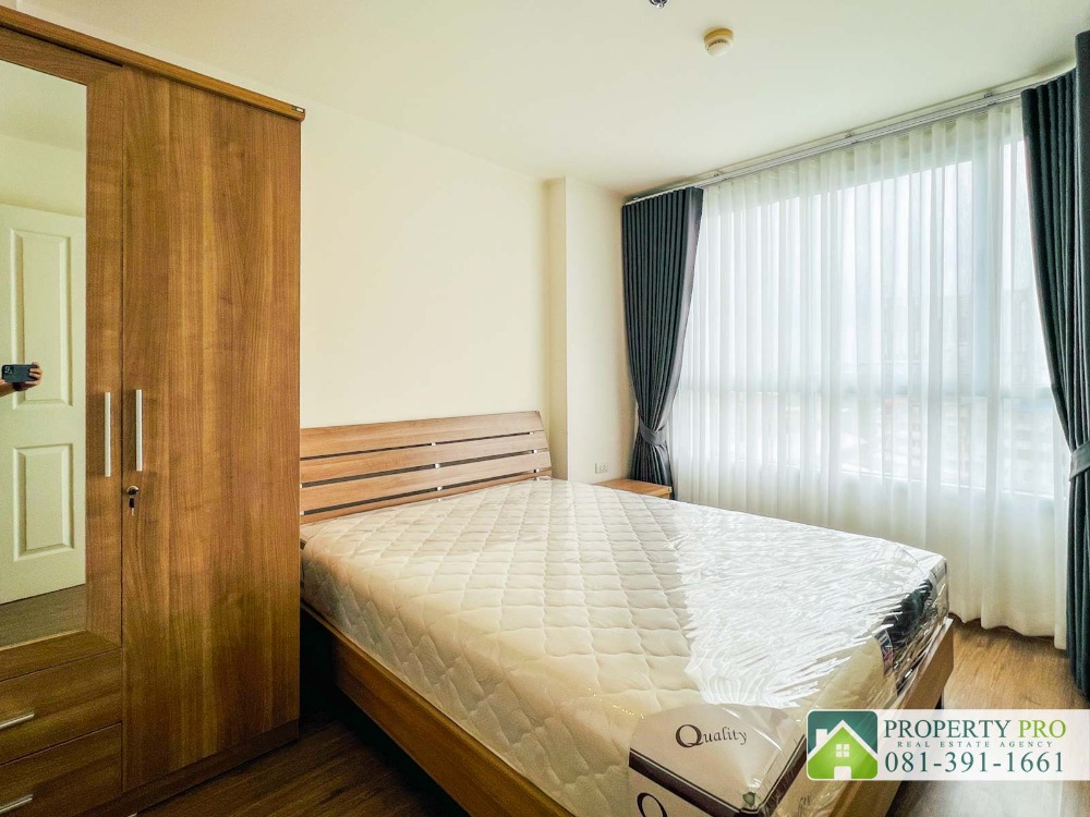 For RentCondoRattanathibet, Sanambinna : KT24R-005 Condo for Rent U Delight Rattanathibet, 1 bedroom 31 Sqm new renovate fully-furnished near MRT Nonthaburi Civic Center Khae Rai Intersection Tiwanon Rewadee Srirat Expressway Ministry of Public Health