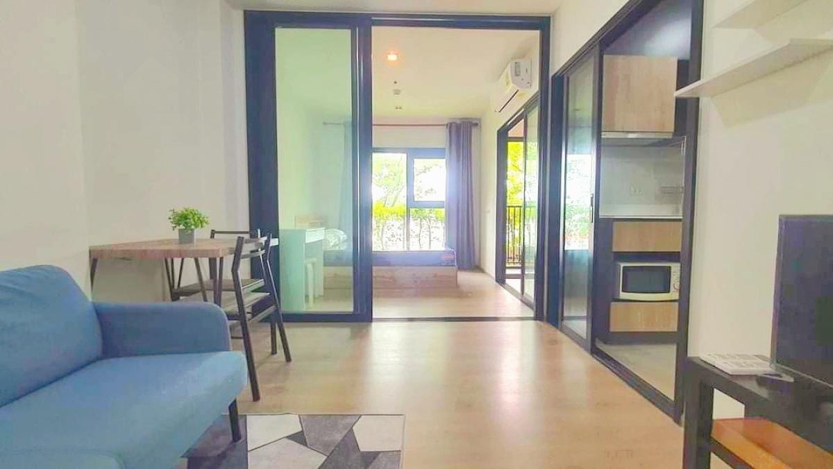 For RentCondoBang kae, Phetkasem : 🔥🔥For rent The Base phetkasem 48 👉🏻The Base Phetkasem 🚋near MRT Phetkasem 48, only 120 m., size 32.25 sq m. with garden view 🌲🌿 1 bedroom, 1 kitchen, 1 living room, 1 bathroom, washing machine 🔥13,600 Baht/month 💵2 months deposit + 1 month rent 👉🏻 1 year 