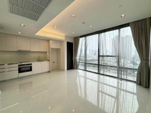 For SaleCondoSathorn, Narathiwat : Urgent sale, cheapest price in The Bangkok Sathorn building, empty room, Chao Phraya side view, 1 bedroom, 1 bathroom, 10th+ floor, next to BTS Surasak. BTS Silom Line