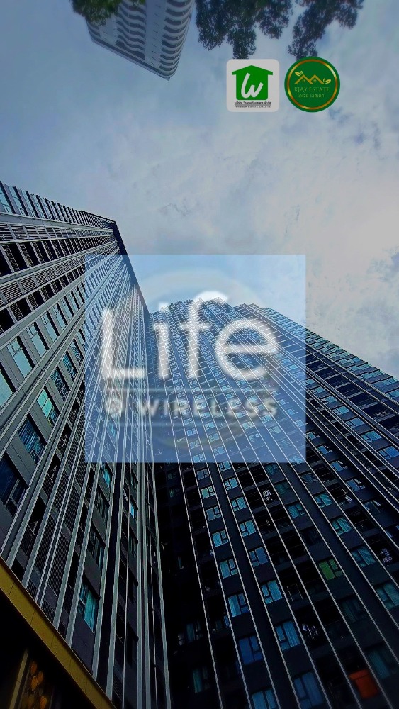 For RentCondoWitthayu, Chidlom, Langsuan, Ploenchit : For rent: Life One Wireless, fully furnished, ready to move in, Attractive view, near BTS Ploenchit.