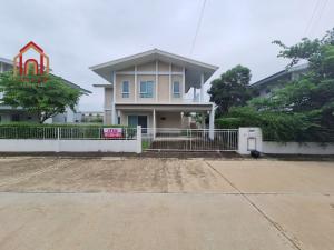 For SaleHouseNonthaburi, Bang Yai, Bangbuathong : Cheap detached house for sale with furniture, Kanasiri Pinklao-Kanchana.  There are many routes to enter and exit. Near Central Salaya Department Store