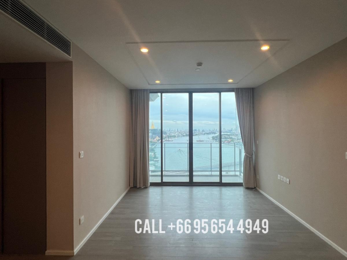 For RentCondoBang Sue, Wong Sawang, Tao Pun : FOR RENT . : 333 riverside condo  2Bed 2Bath 86SQM : A fantastic Riverside , Partially   furnished , MRT Bangpo ,blue line  (BL09)Call 📞 095 654 4949