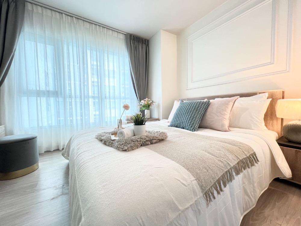 For SaleCondoChaengwatana, Muangthong : ✨Selling Aspire Ngamwongwan Condo, corner room, convenient transportation, near the BTS station, expressway, near Nonthaburi Provincial Government Center, Ministry of Public Health, Ministry of Commerce, Central Rattanathibet, a favorite of people working