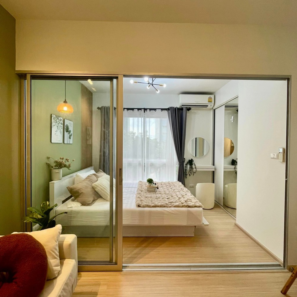 For SaleCondoNonthaburi, Bang Yai, Bangbuathong : 📍Urgent!! For sale Plum Condo Bangyai Station 1 >> Beautiful room, newly renovated, exactly as shown ❗❗❗❗