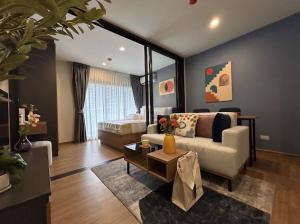 ให้เช่าคอนโดลาดพร้าว เซ็นทรัลลาดพร้าว : Special price 14,999/ month for rent The Line Vibe 1 bedroom newly room many units available