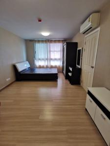 For SaleCondoPathum Thani,Rangsit, Thammasat : Room for sale, ready to move in, Plum Condo Project, Phahonyothin 89, Studio room, Building 5A, 8th floor, with furniture (S4375)