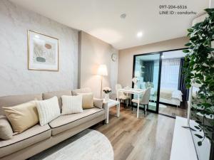 For SaleCondoRatchadapisek, Huaikwang, Suttisan : ✨Hi Suthisan Condo🔥Condo ready to move in, prime location, convenient travel, beautiful room, modern minimalist style, fully furnished, electrical appliances are ready, just drag your bags and you can move in immediately📢