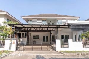 For RentHouseChiang Mai : 🎊Embrace Modern Living in Nature's Lap - A modern house with tasteful interior decoration is now available for rent in Baan Karnkanok 12, Phase 1.