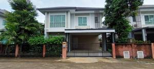 For RentHouseSeri Thai, Ramkhamhaeng Nida : RHT1833 Single house for rent in Ramkhamhaeng area, The Plan Simply project, Soi Ram 118, Intersection 57/1, near Ascot School International School.