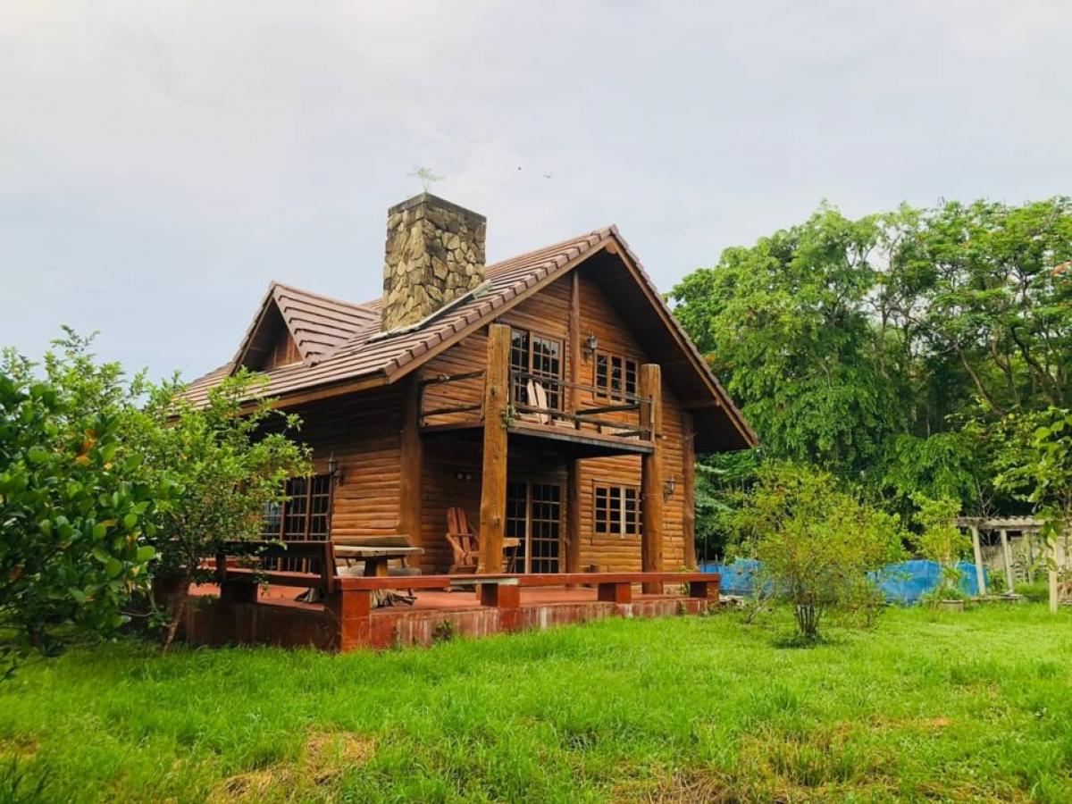 For SaleHouseSaraburi : Country style wooden house for sale with land in Khao Yai.