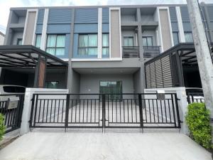 For RentHousePathum Thani,Rangsit, Thammasat : ⭐For urgent rent⭐ 3 bedrooms, 2 bathrooms, ready to move in, V Compound Village, Tiwanon-Rangsit