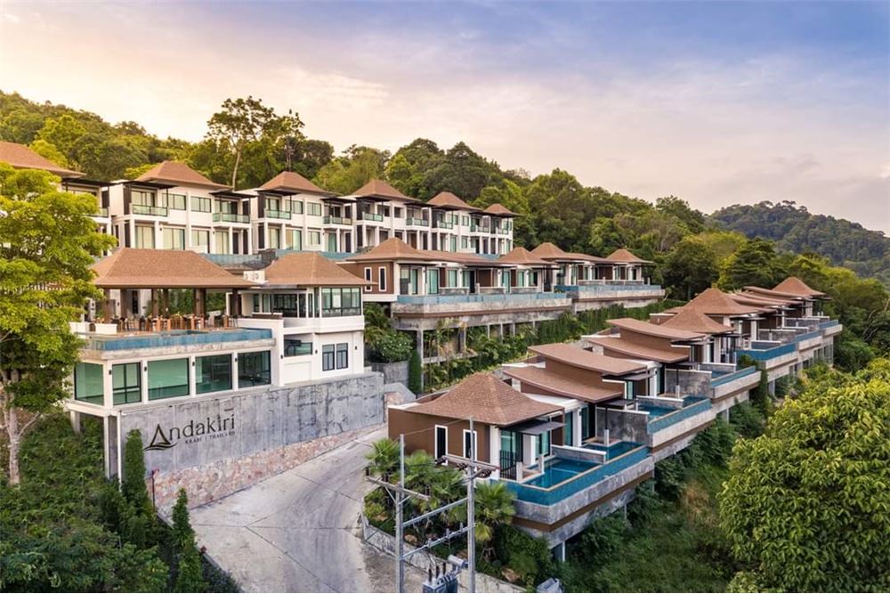 ขายบ้านกระบี่ : Pool villas with sea views in Ao nang