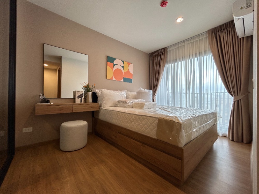 For RentCondoLadprao, Central Ladprao : The Line Vibe 🛌1 bedroom / 1 bathroom 🛋️6th floor 🏢size 36.25