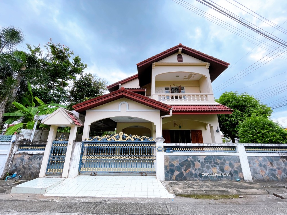 For SaleHouseRama5, Ratchapruek, Bangkruai : Single house for sale, Your House Bang Kruai, near EGAT Head Office.