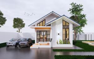 For SaleHouseHuahin, Prachuap Khiri Khan, Pran Buri : Single house, new project, Pranburi, Hua Hin, promotion starting at 1.49 million baht