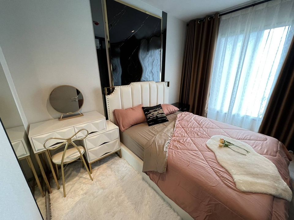 For RentCondoRama9, Petchburi, RCA : Life Asoke-Rama 9 (Life Asoke-Rama 9) | MRT Rama 9 |  Available, 1 bedroom, same price as a studio, high floor, very hard to find