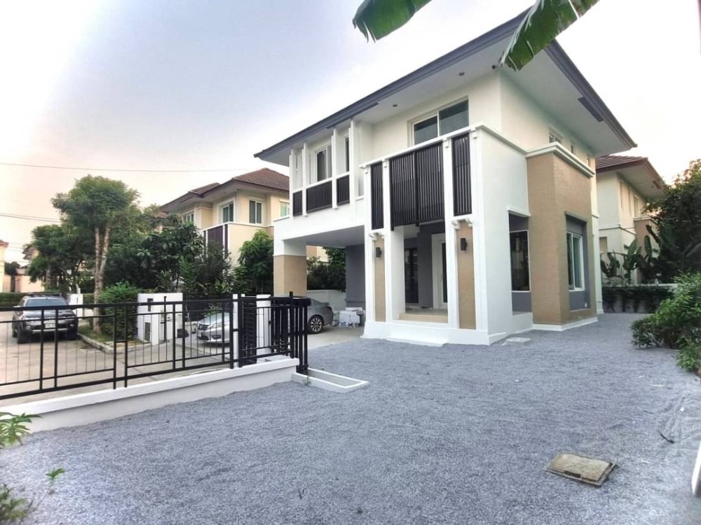 For SaleHouseRama5, Ratchapruek, Bangkruai : For sale: Single house village, The City 2, Ratchaphruek-Nakhon In, near Rama 5 roundabout, on Nakhon In Road