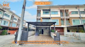 For SaleTownhouseOnnut, Udomsuk : Townhouse for sale, Villette City, Phatthanakan 38, corner house, front does not collide with anyone, near Thonglor and BTS On Nut, call 085-161-9569 (TC28-30)