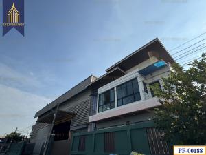 For SaleWarehouseMahachai Samut Sakhon : For sale/rent, warehouse with office, 2 floors, size 1,000 square meters, Bang Nam Chuet, Rama 2