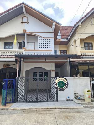 For SaleTownhouseMin Buri, Romklao : 2-storey townhouse, Phacharat Village, Khubon 27, Soi 29, Soi 9, Pink Line, Fashion Island, Siam Park, Makro, Big C, Lotus, The Com, Promenade, Safari World, Panya Golf Course, Hathai Mit Market, Min Buri Market