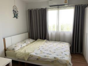 For RentCondoChachoengsao : For rent, Yudee Condo, Chana Building, short term 3-6-12 months