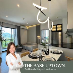 For SaleCondoPhuket : “ Agent Welcome - Agent Welcome “ Newly renovated condo with built-in furniture in every room in a quality project by Sansiri The Base Uptown